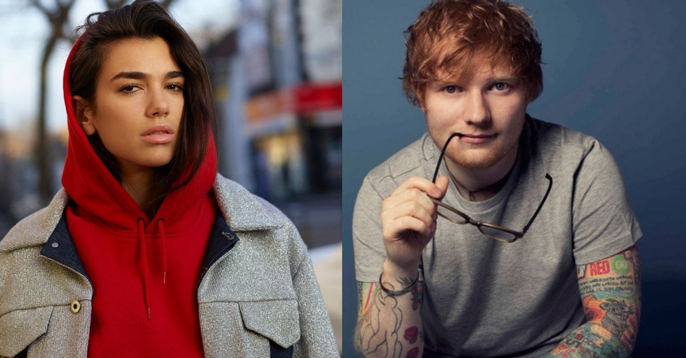 Ed Sheeran Dua Lipa And More Dominate Spotifys End Of Year Round Up