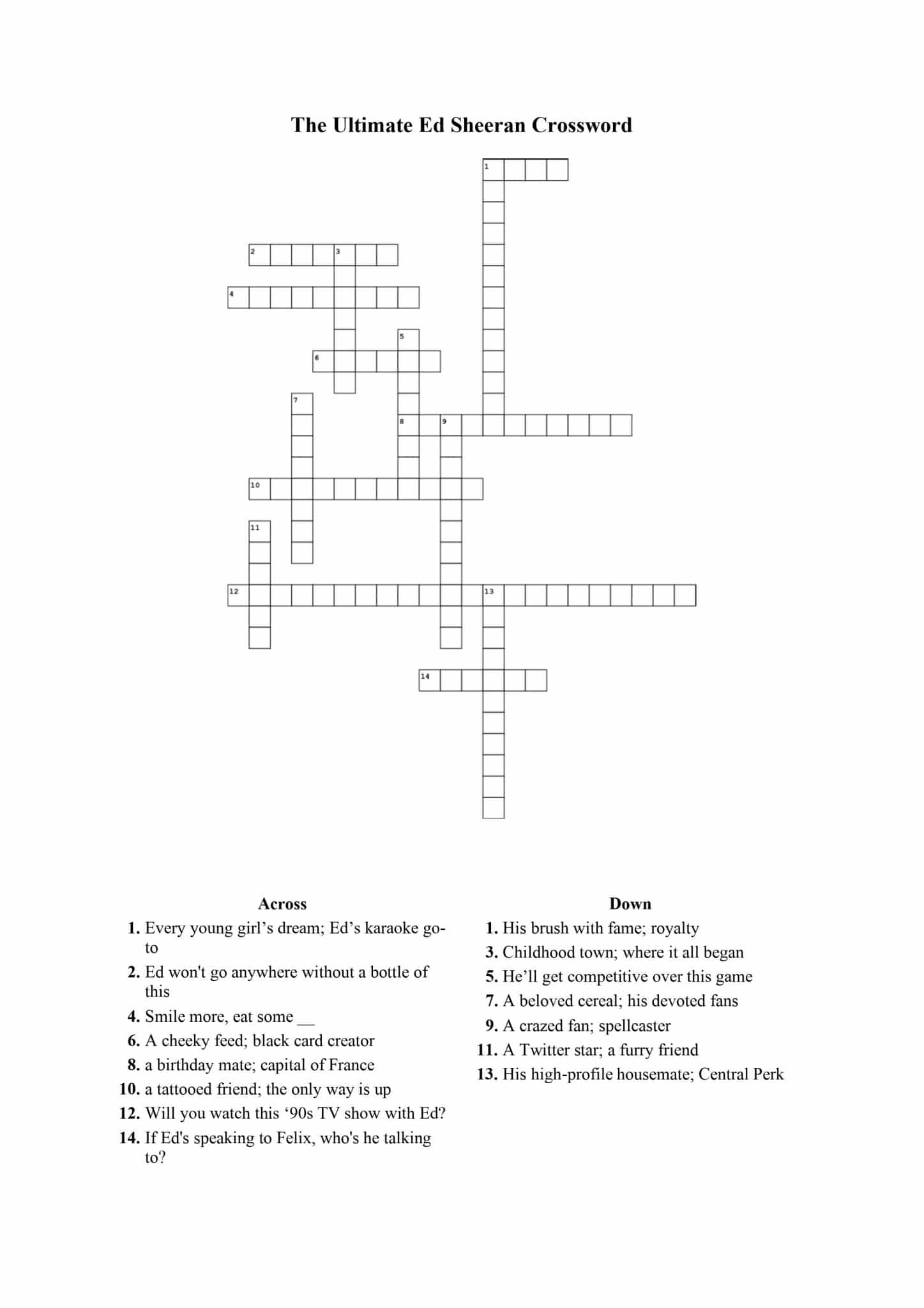 Mathematics Rubik's Cube – Ed Sheeran